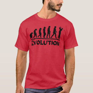 Golf Evolution Funny Gift Humour Golf player gifts T-Shirt