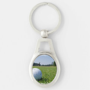 Golf Fairway Key Ring