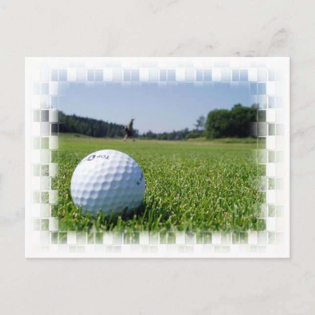 Golf Fairway Postcard (Front)