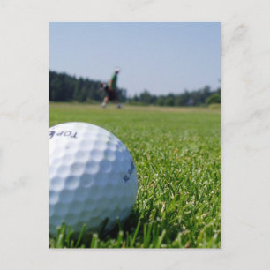 Golf Fairway Postcard