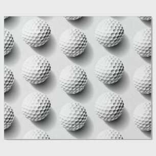 Golf Fan Gift Wrapping Paper