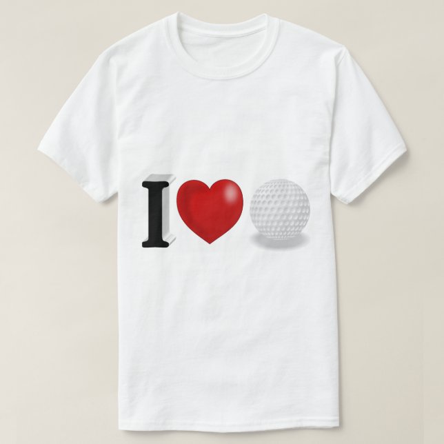 Golf Fan T-Shirt (Design Front)