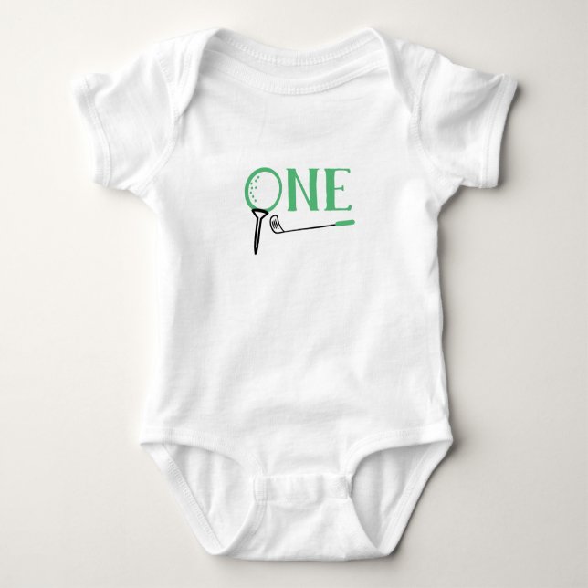 Golf First Birthday Shirt (Front)