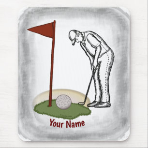 Golf Flag  Mouse Mat