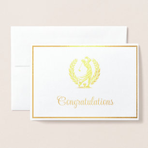 Golf  foil card