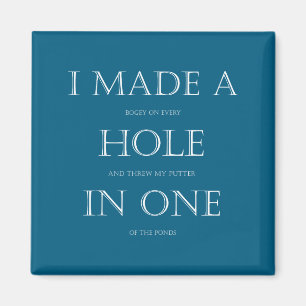 Golf For Golfer Funny Golfing  Magnet