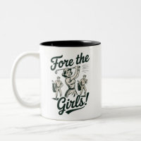 Golf Fore The Girls Cute Funny Golfing Ladies
