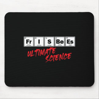 Golf Frisbees Ultimate Science Disc Periodic Table Mouse Mat