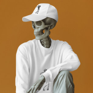 Golf Funny Golfing Skeleton playing Golfer Trucker Hat