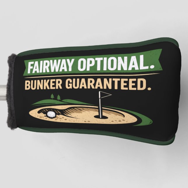 Golf Funny Quotes for golfer  Head Cover (Front)