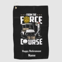 Golf Funny Retired Police Officer Golfer