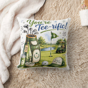 Golf Funny saying for golfer home decoration  Cushion