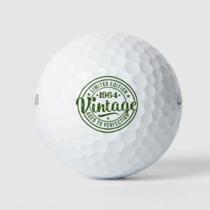 Golf funny saying golfer was born 1964 golf balls