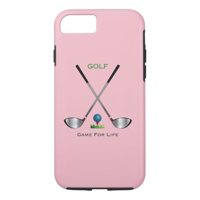 GOLF - Game for Life pink iPhone 7 Case (Back)