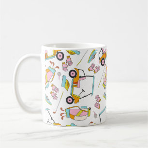 Golf  gear woman golfer  coffee mug