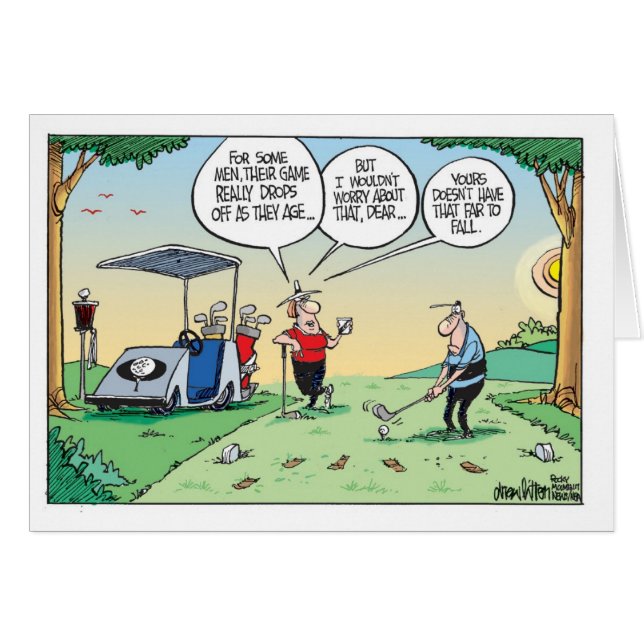 Golf Gets Old (Front Horizontal)