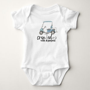 Golf Gift for Baby Shower Golfer Golf Cart  Baby B Bodysuit