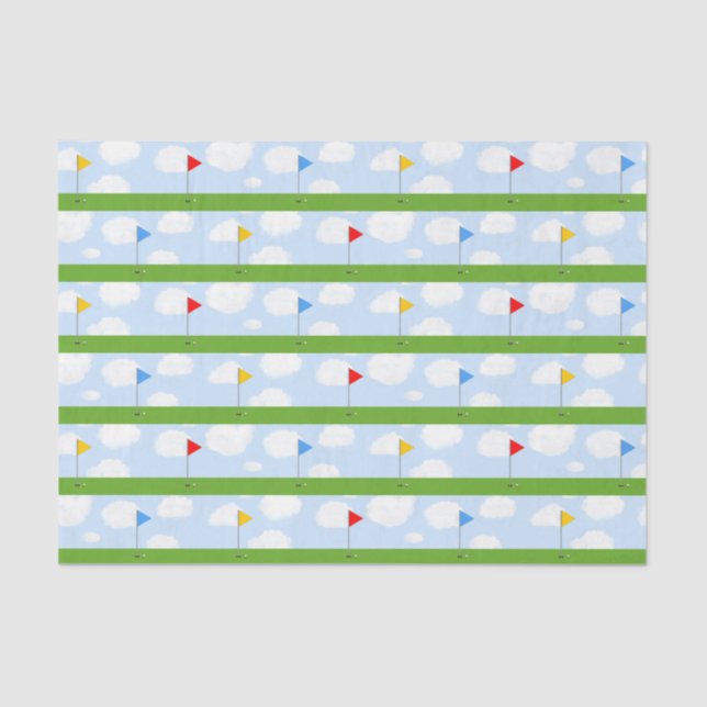 Golf Gift Tissue Paper (Front)