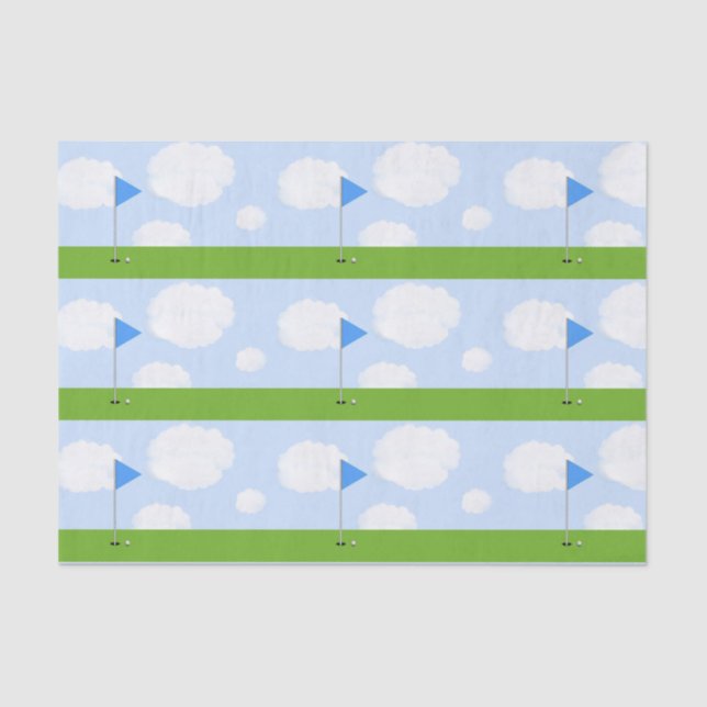 Golf Gift Tissue Paper (Front)