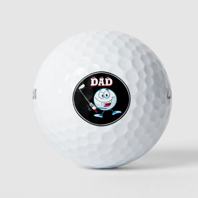 Golf Gifts for DAD, Custom Golf Balls Gifts Set (Front)