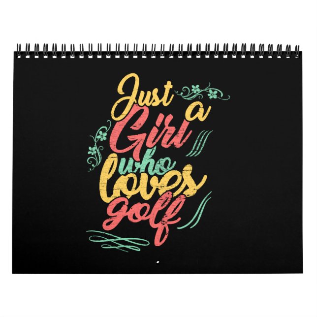 Golf Girl Calendar (Cover)