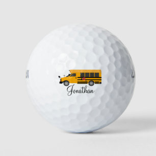 Golf Golfer Teacher School Admin. Bus Driver Balls