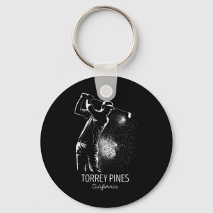 Golf Golfing Torrey Pines 1 Key Ring
