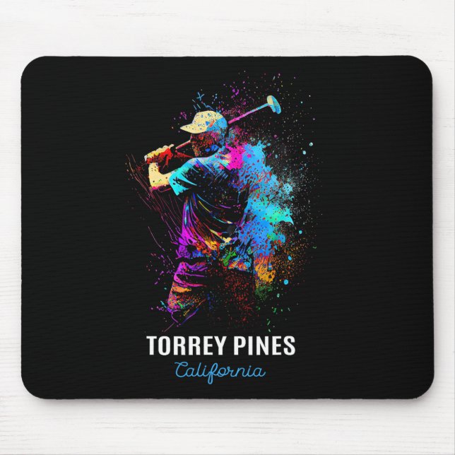 Golf Golfing Torrey Pines 2  Mouse Mat (Front)