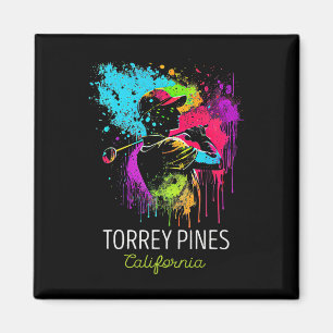 Golf Golfing Torrey Pines Magnet