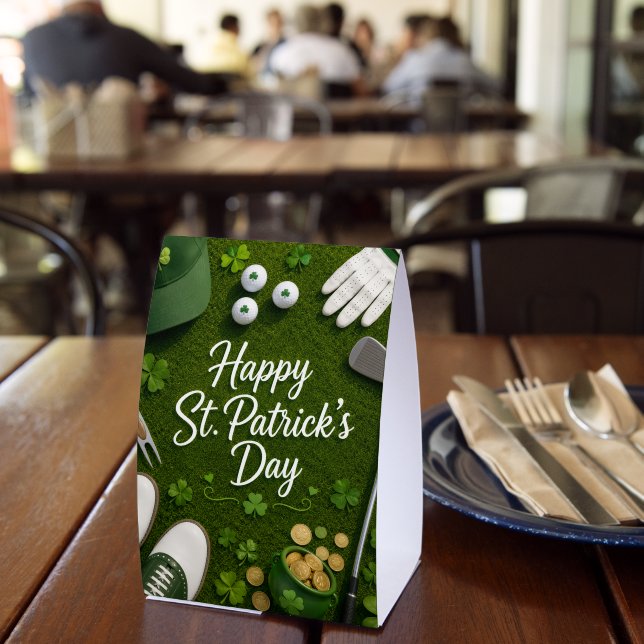 Golf good luck golfing with shamrock St. Patrick's (Insitu(Restaurant))