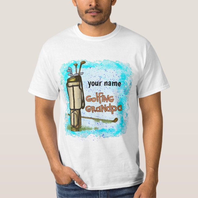 Golf Grandpa  T-Shirt (Front)