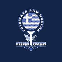 GOLF GREECE FATHER MOTHER TEAM LEAGUE T-Shirt