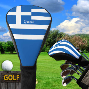 Golf Greece & Greek Flag / Golf Clubs Covers