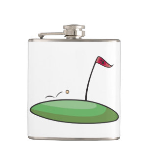 Golf Green Flask