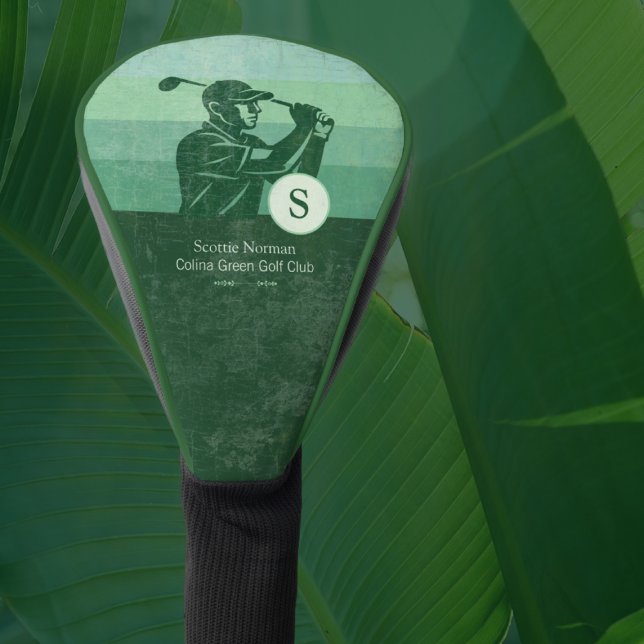 Golf Green Golfer Head Cover (Creator Uploaded)