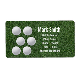Golf green grass