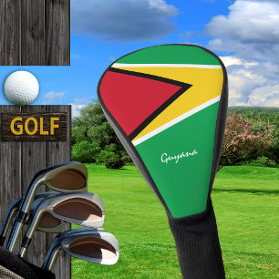 Golf Guyana & Guyana Flag /Golf Clubs Covers