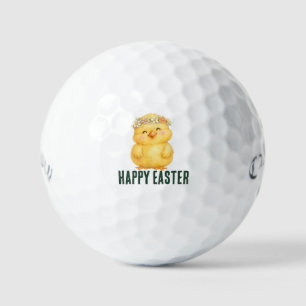 Golf Happy Easter  with Chicken  Balls