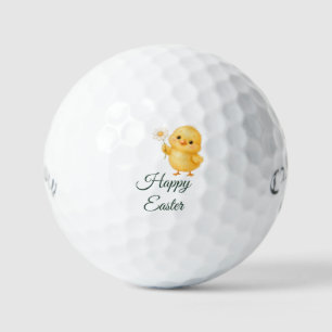 Golf Happy Easter  with Chicken  Balls
