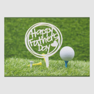 Golf Happy Father's Day for Golf Dad Tissue Paper