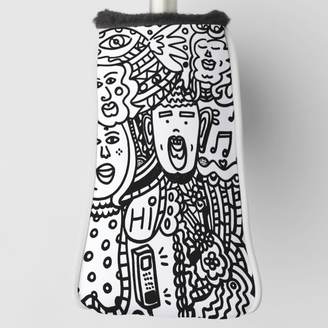 Golf Head Cover (Rotate 90)