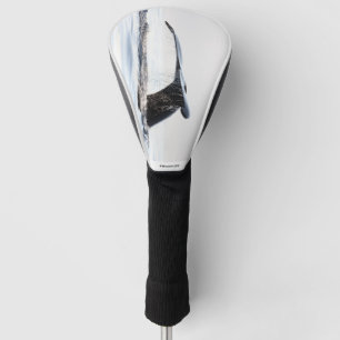 Golf head cover featuring Whale's tail