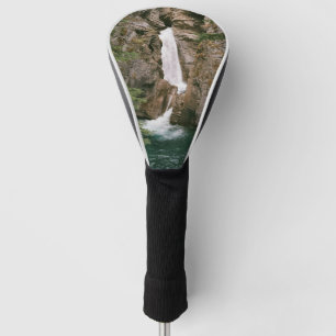 Golf Head Covers with Photograph of a Waterfall