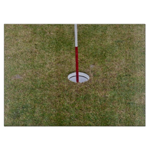 Golf hole cutting board