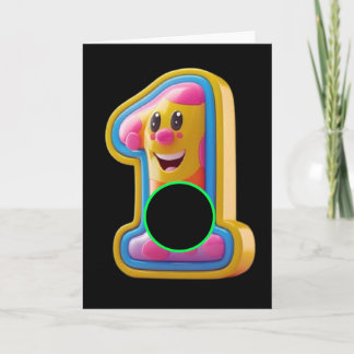 Golf. Hole in one. Card