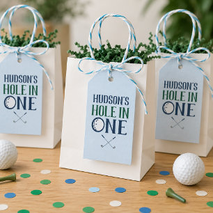 Golf Hole in One First Birthday Gift Tags