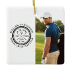 Golf Hole in One Personalised Photo Golfer 