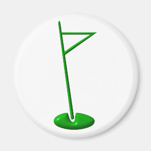 Golf Hole Marker Magnet