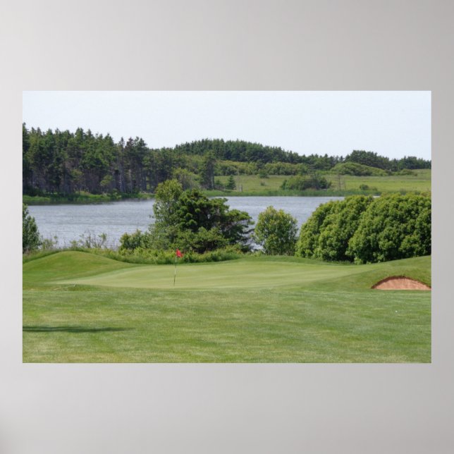 Golf hole poster (Front)