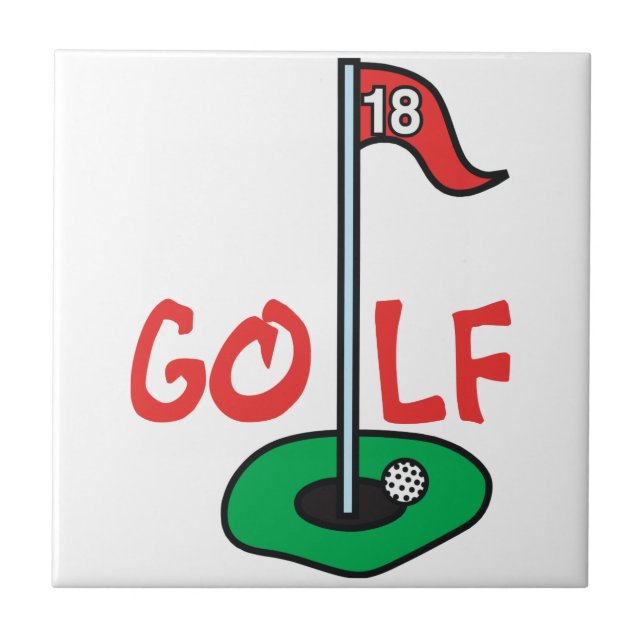 Golf Hole Tile (Front)
